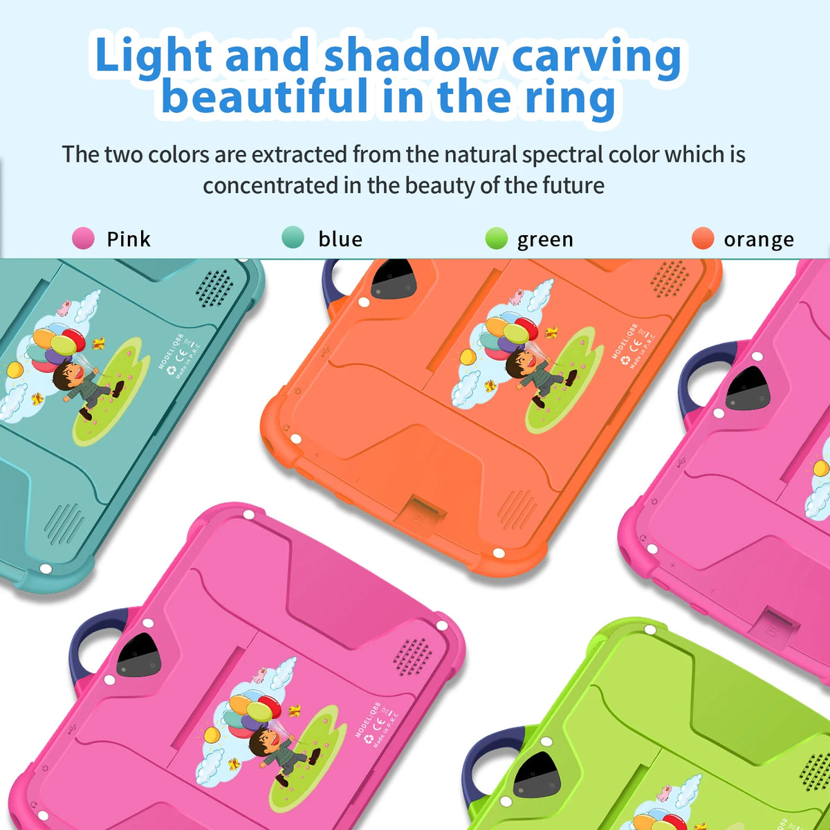 Tablette Éducative 7" Android 13 pour Enfants