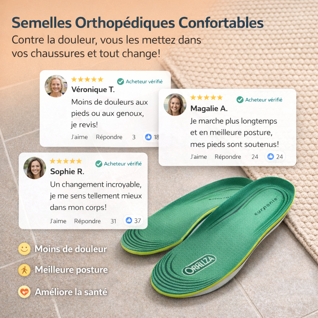 Semelles Orthopédiques Confortables