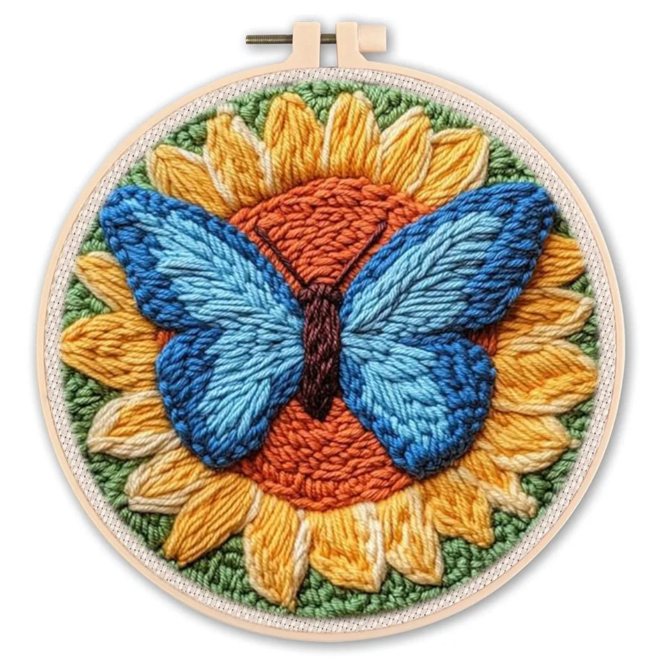 Kit de Broderie Punch Needle Giraffe