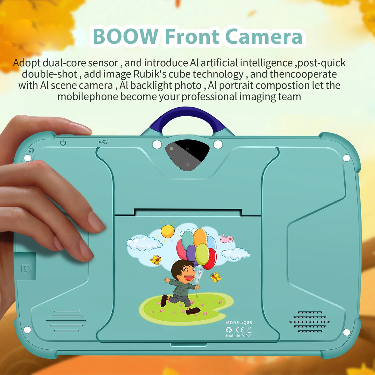 Tablette Éducative 7" Android 13 pour Enfants