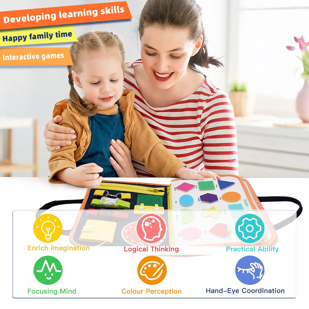 Tableau d'activités Montessori 3-6 ans