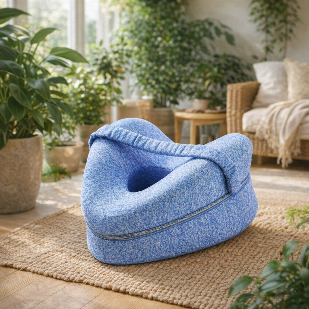 Coussin de soutien en mousse à mémoire pour jambes