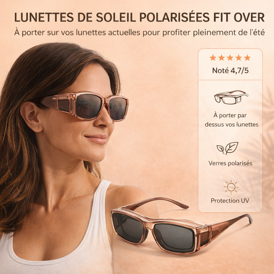 Lunettes de soleil polarisées Fit Over
